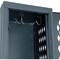 Global Industrial Ventilated Door Locker, 12 in W, 18 D, 78 in H, Dark Gray 493748GY - alternate 4